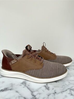 Donovan Hands Free Step-Ins Sneakers S Sport Skechers Brown Size Men’s Size 7